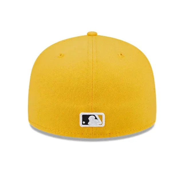 NEW ERA 59FIFTY MLB PITTSBURGH PIRATES CITYCON YELLOW GREY UV FITTED