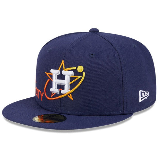 NEW ERA 59FIFTY MLB HOUSTON ASTROS CITYCON NAVY / GREY UV FITTED CAP