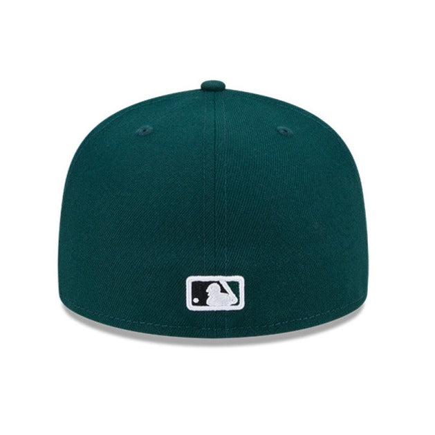 NEW ERA 59FIFTY MLB COLORADO ROCKIES CITYCON DAKR GREEN / GREY UV FITTED CAP