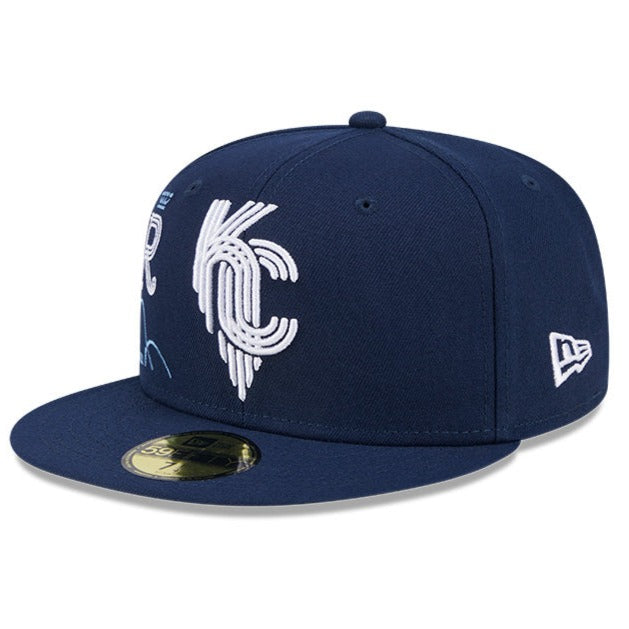 NEW ERA 59FIFTY MLB KANSAS CITY ROYALS CITYCON /   UV FITTED CAP