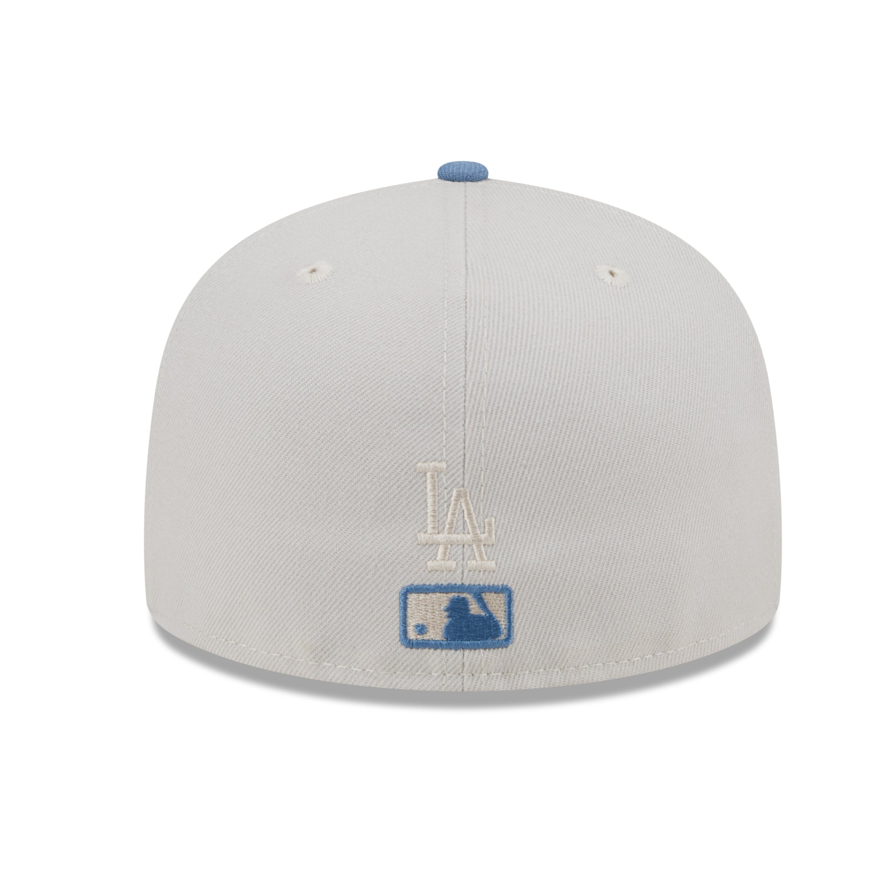 NEW ERA 59FIFTY MLB LOS ANGELES DODGERS COLOR BRUSH 60TH ANNIVERSARY TWO TONE / GREY UV FITTED CAP