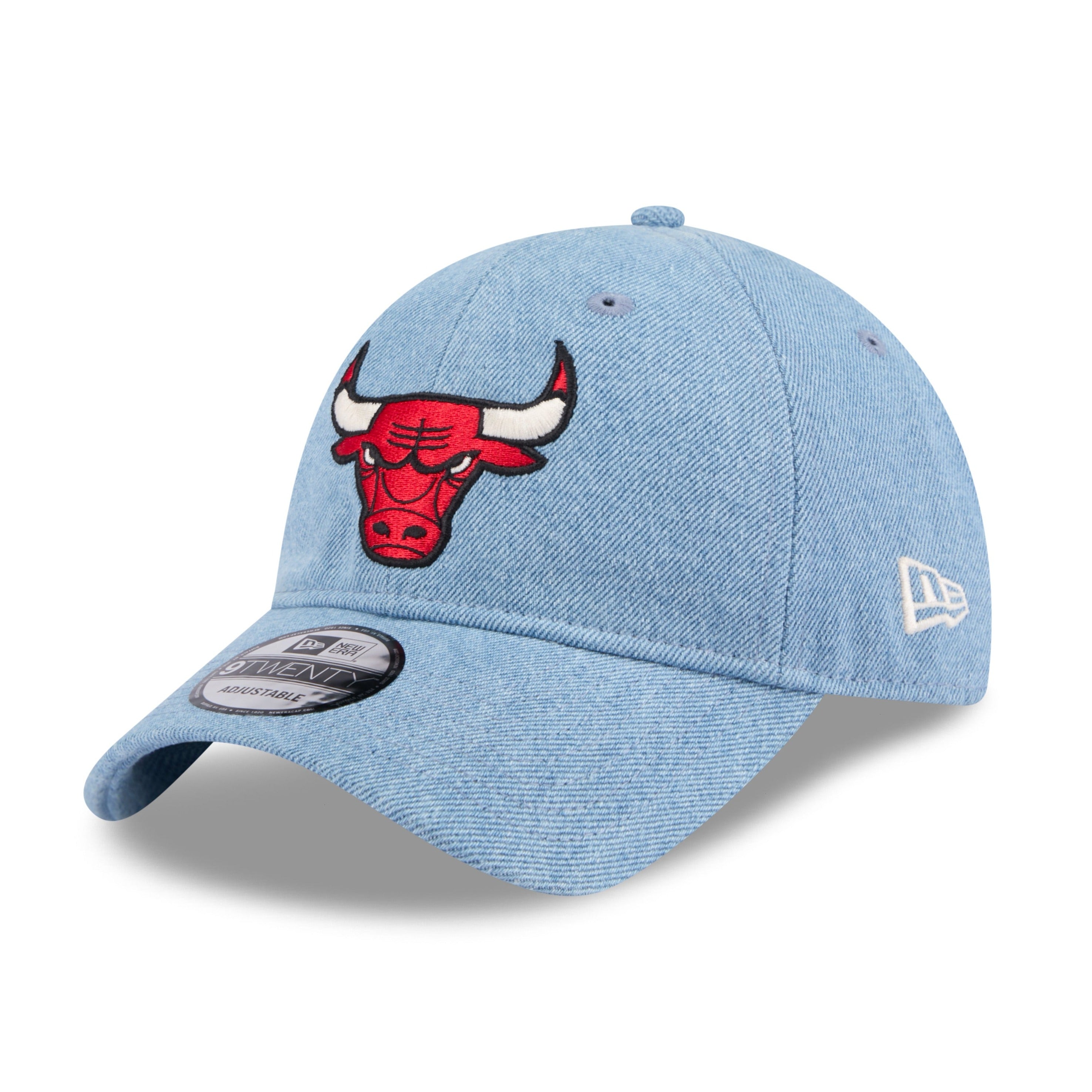 NEW ERA 9TWENTY NBA CHICAGO BULLS WASHED DENIM BLUE CAP