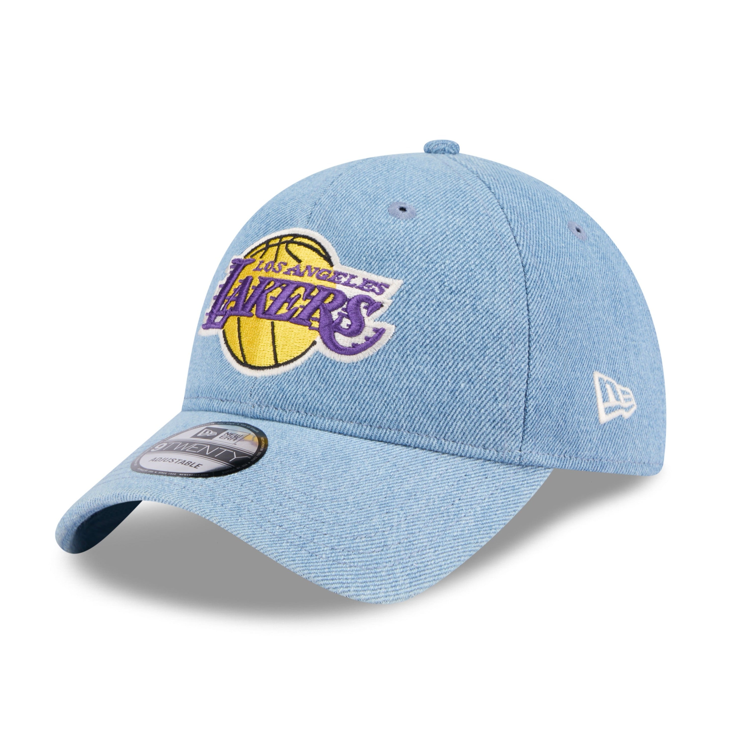 NEW ERA 9TWENTY NBA LOS ANGELES LAKERS WASHED DENIM BLUE CAP