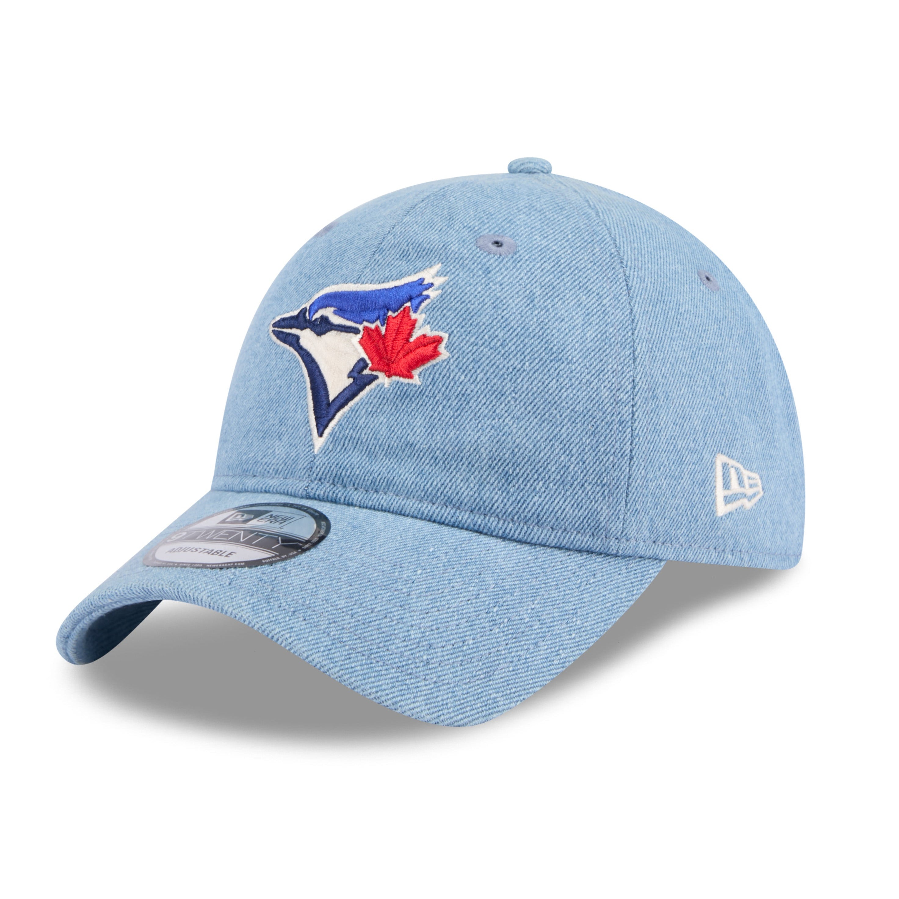 NEW ERA 9TWENTY MLB TORONTO BLUE JAYS WASHED DENIM BLUE CAP