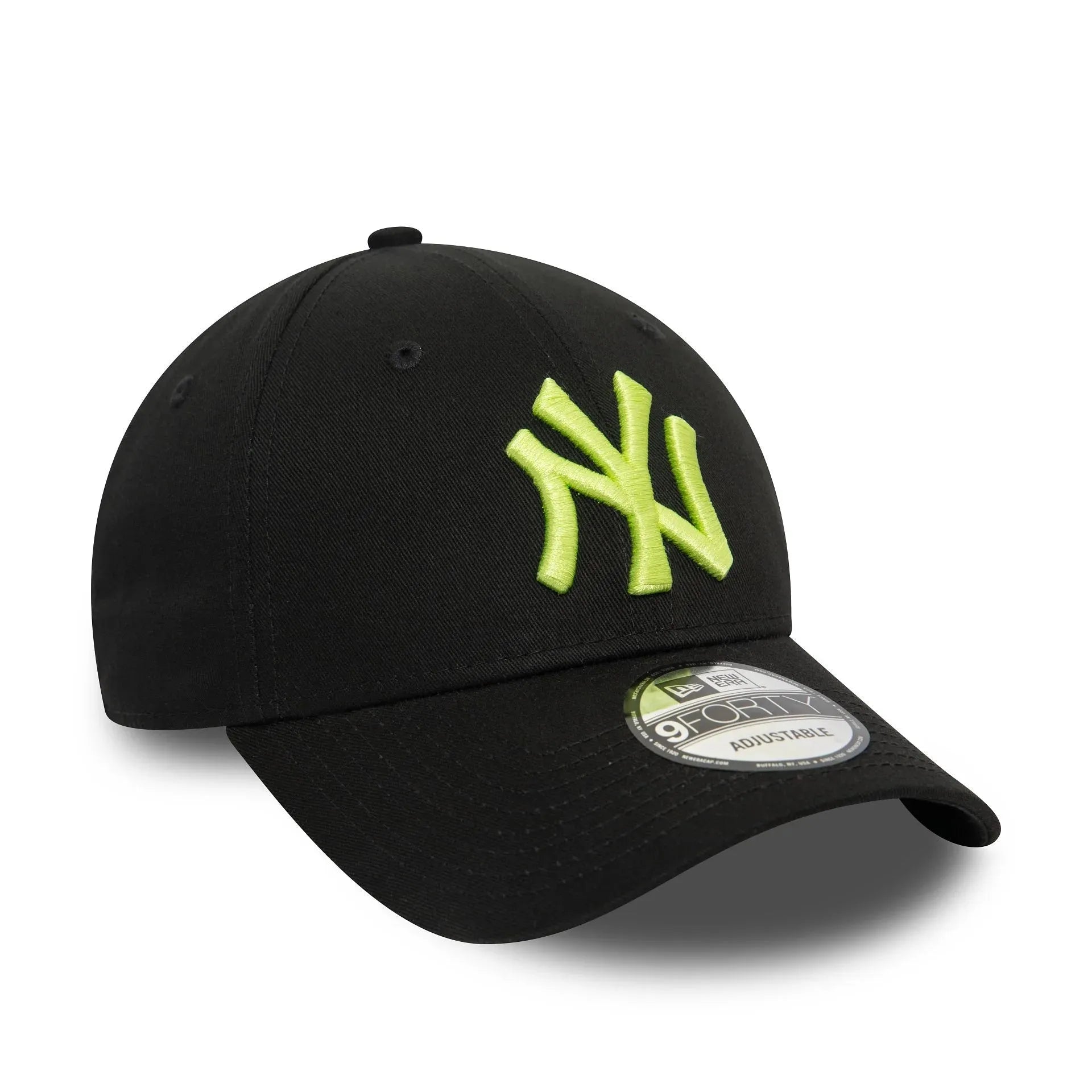 NEW ERA 9FORTY THE LEAGUE MLB NEW YORK YANKEES BLACK CAP - FAM