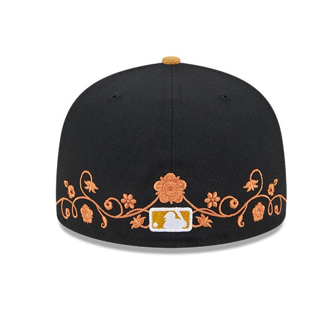 NEW ERA 59FIFTY MLB PITTSBURGH PIRATES FLORAL VINE TWO TONE / GREY UV FITTED CAP