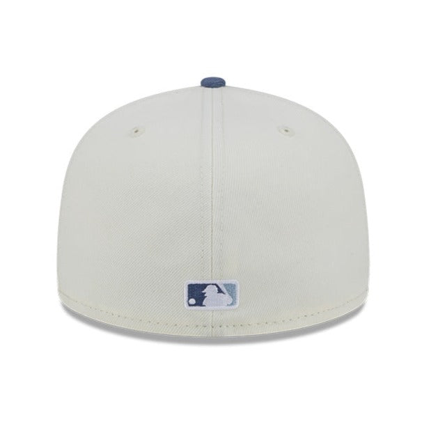 NEW ERA 59FIFTY MLB HOUSTON ASTROS WAVY CHAINSTITCH TWO TONE / GREY UV FITTED CAP