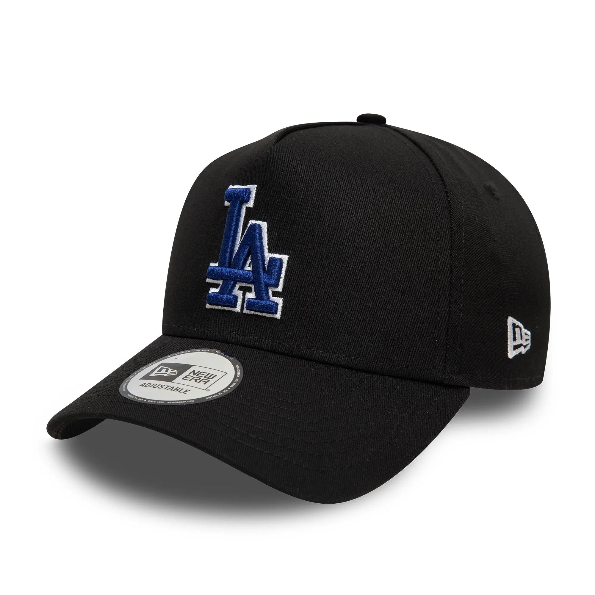 NEW ERA 9FORTY A-FRAME MLB LOS ANGELES DODGERS WORLD SERIES BLACK SNAPBACK CAP - FAM