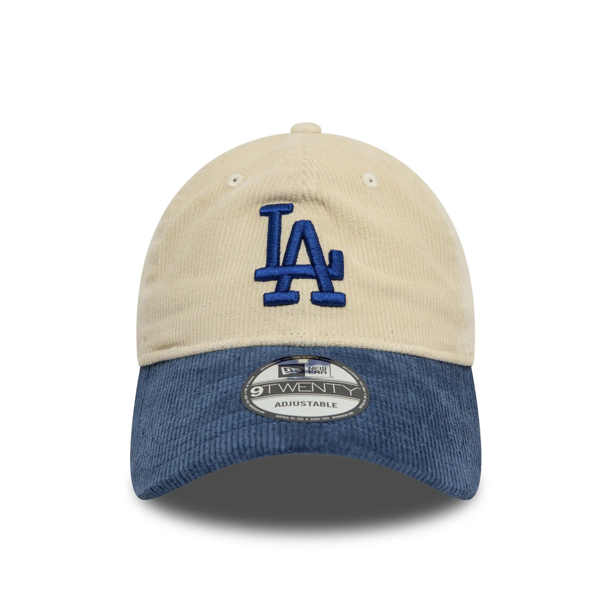 NEW ERA 9TWENTY MLB LOS ANGELES DODGERS BLOCK CORD TWO TONE CAP