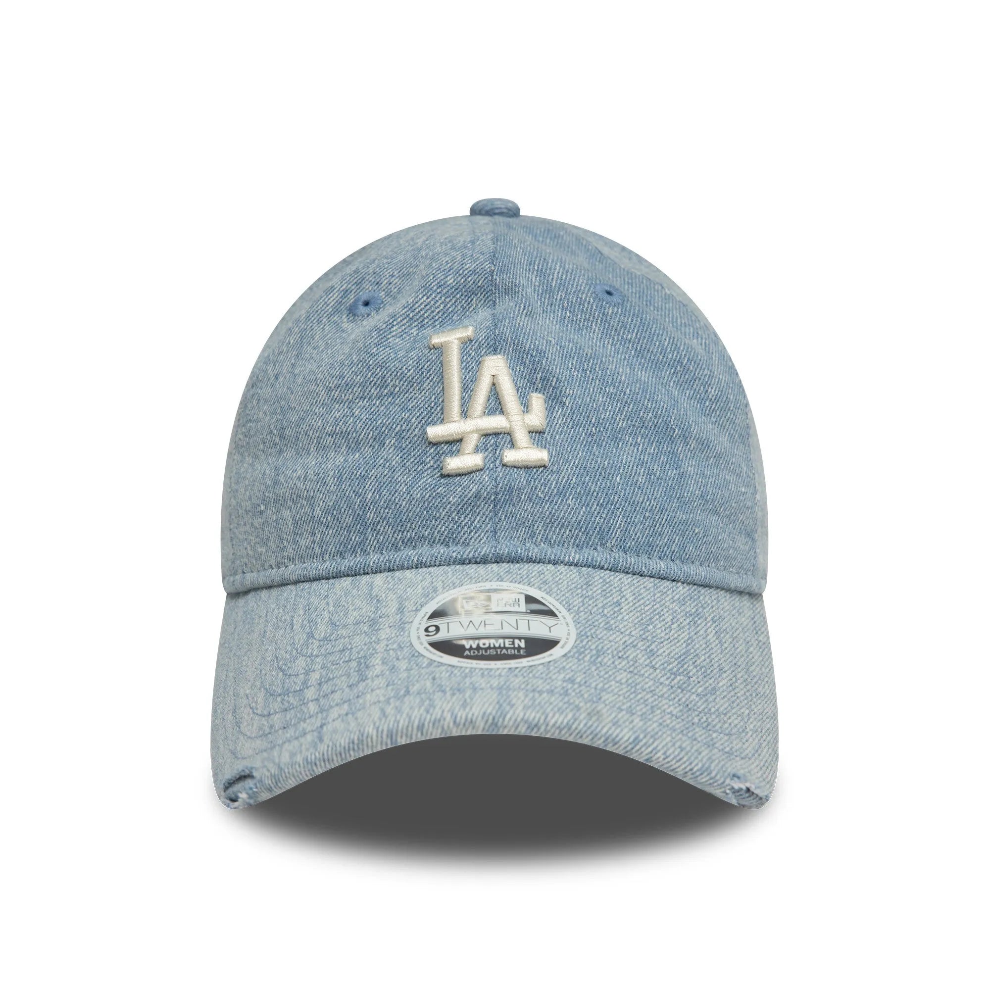 NEW ERA 9TWENTY WMNS MLB LOS ANGELES DODGERS ACID DENIM PASTEL BLUE CA
