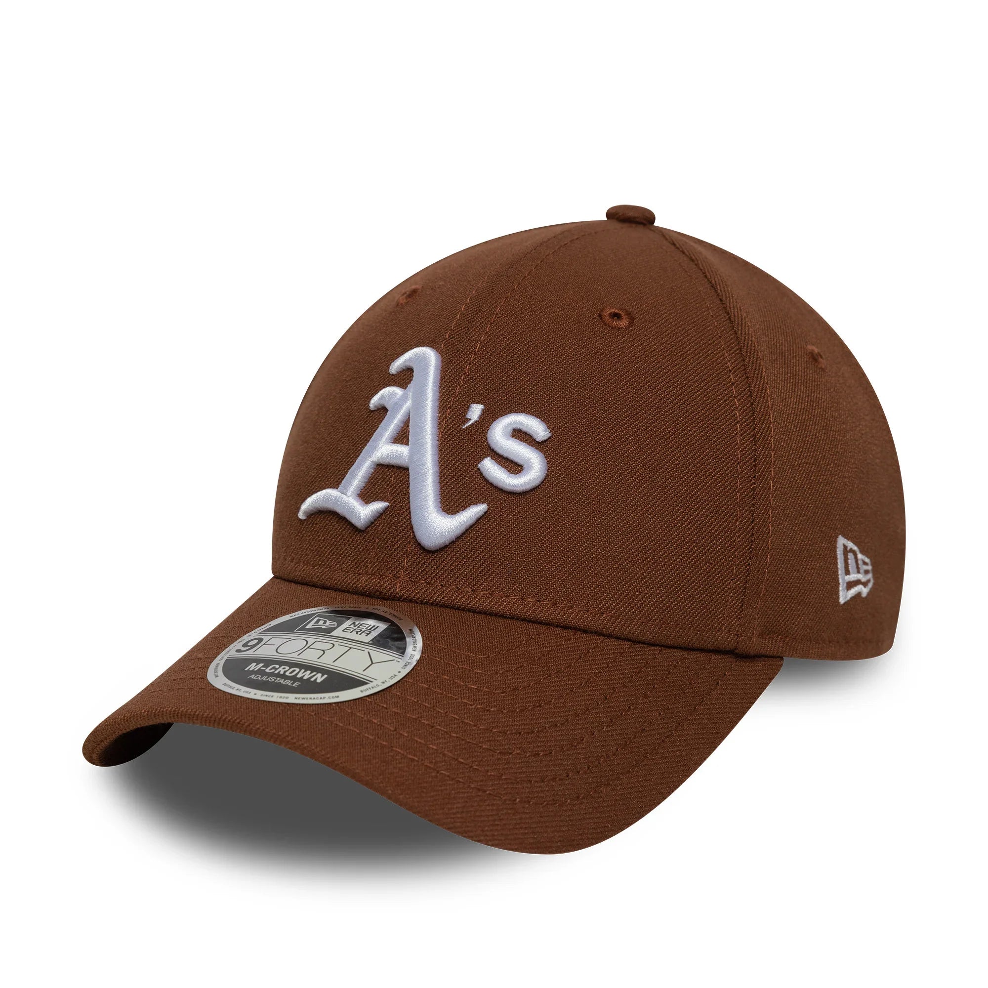 OAKLAND ATHLETICS MLB BROWN / NEW ERA 9FORTY M-CROWN