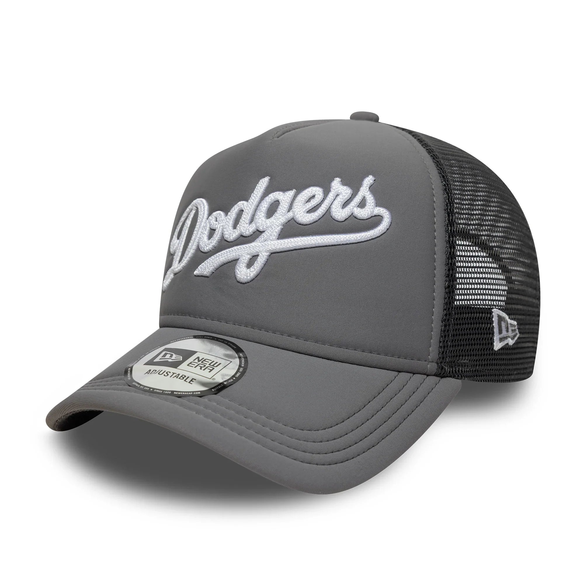 LOS ANGELES DODGERS MLB GREY BLACK UV NEW ERA A-FRAME TRUCKER