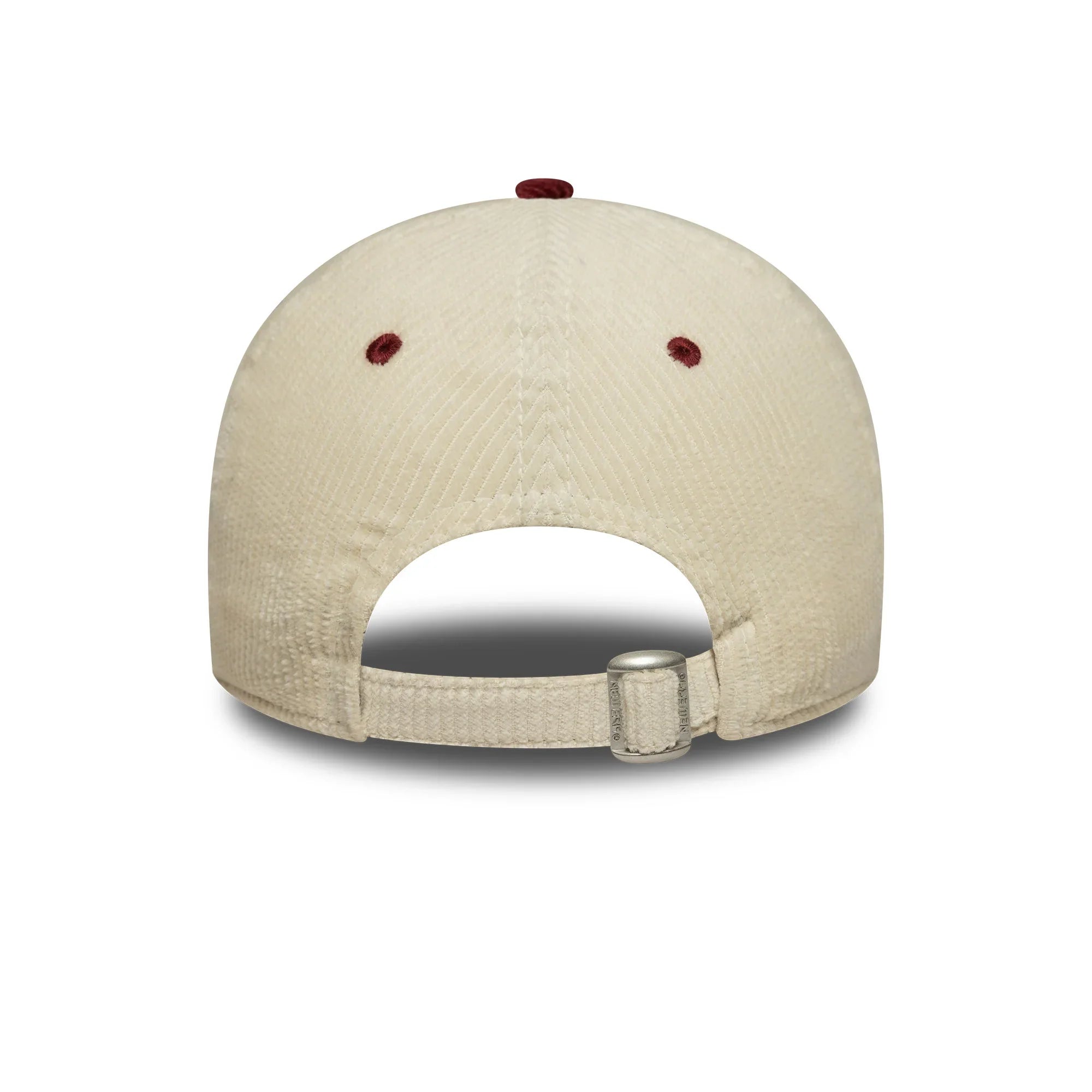 NEW YORK YANKEES MLB CORD CREAM DARK RED UV / NEW ERA 9TWENTY WOMENS CAP