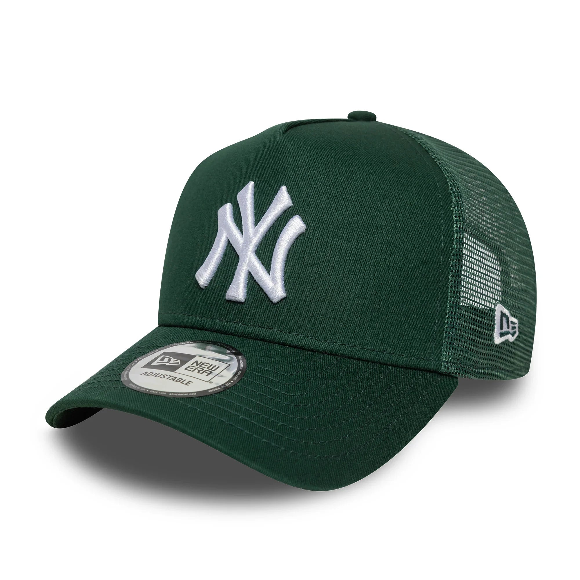 NEW YORK YANKEES MLB DARK GREEN / NEW ERA A-FRAME TRUCKER