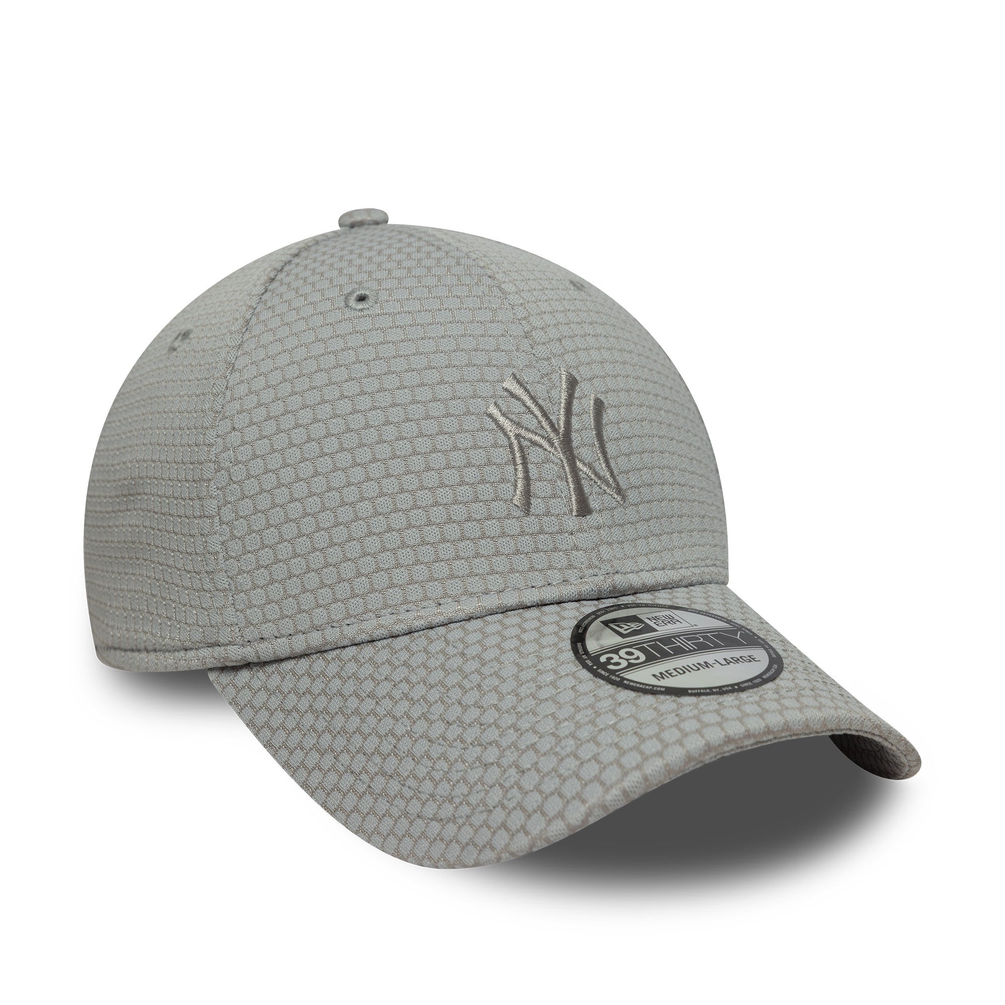 NEW YORK YANKEES MLB MESH GREY UV / NEW ERA 39THIRTY STRETCH CAP