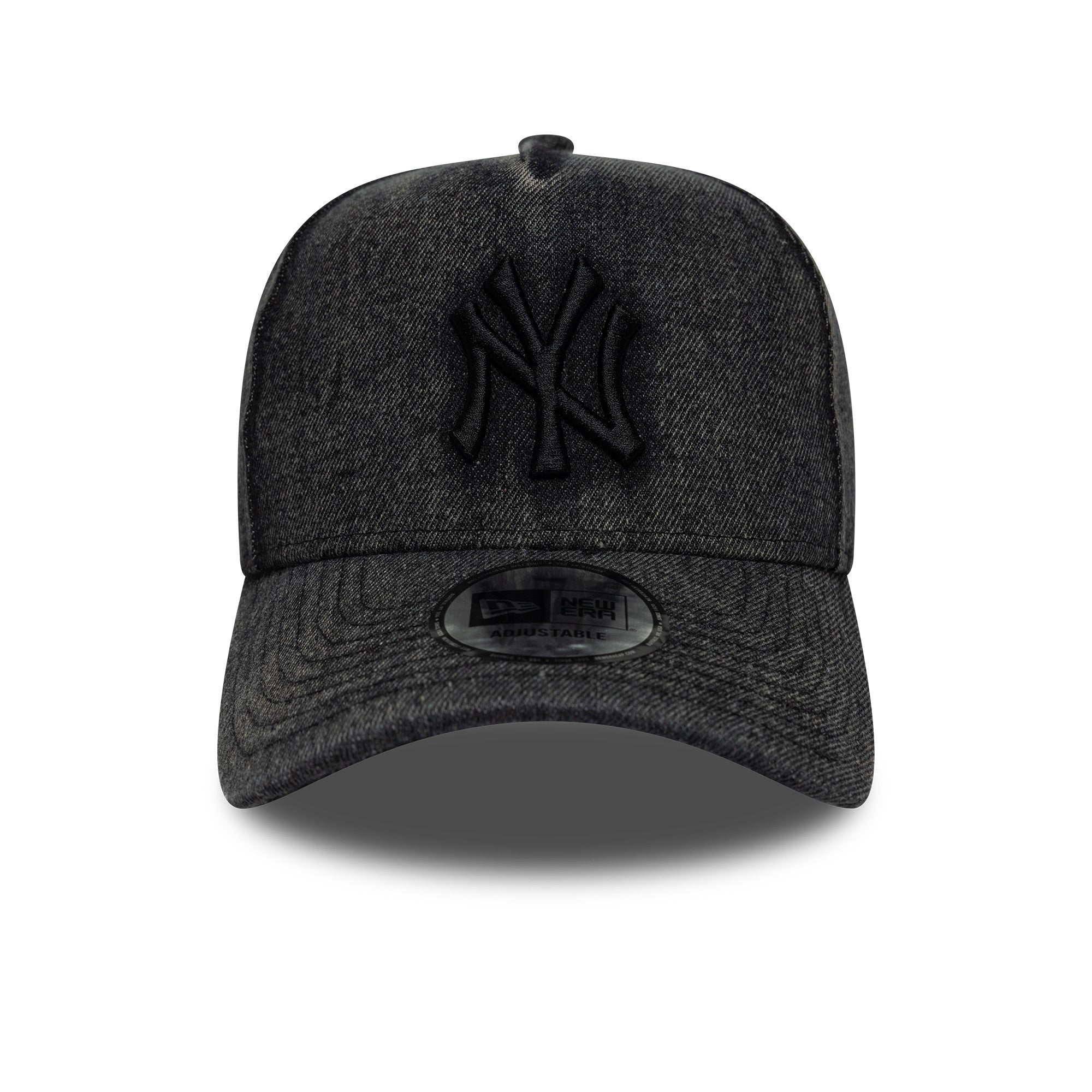 NEW YORK YANKEES MLB BLACK DENIM UV / NEW ERA 9FORTY E-FRAME