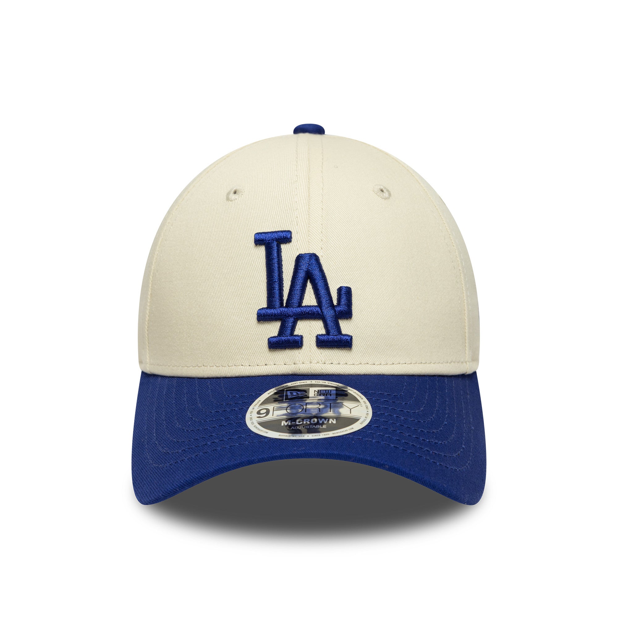 LOS ANGELES DODGERS MLB BEIGE BLUE UV / NEW ERA 9FORTY M-FRAME