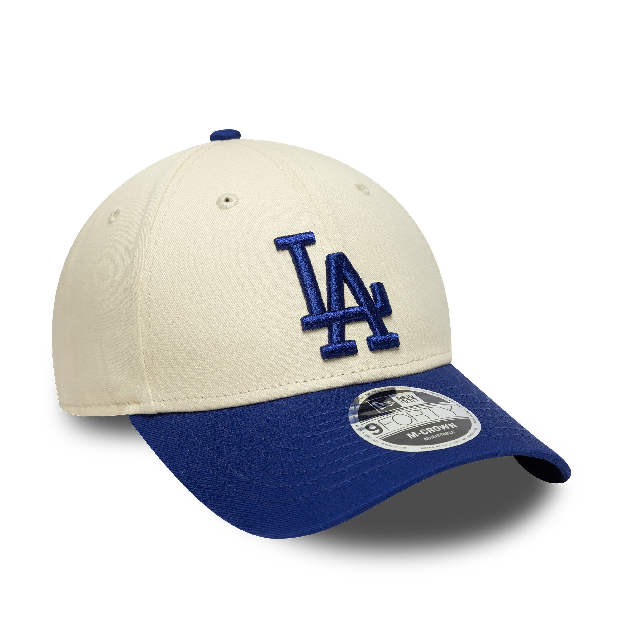 LOS ANGELES DODGERS MLB BEIGE BLUE UV / NEW ERA 9FORTY M-FRAME