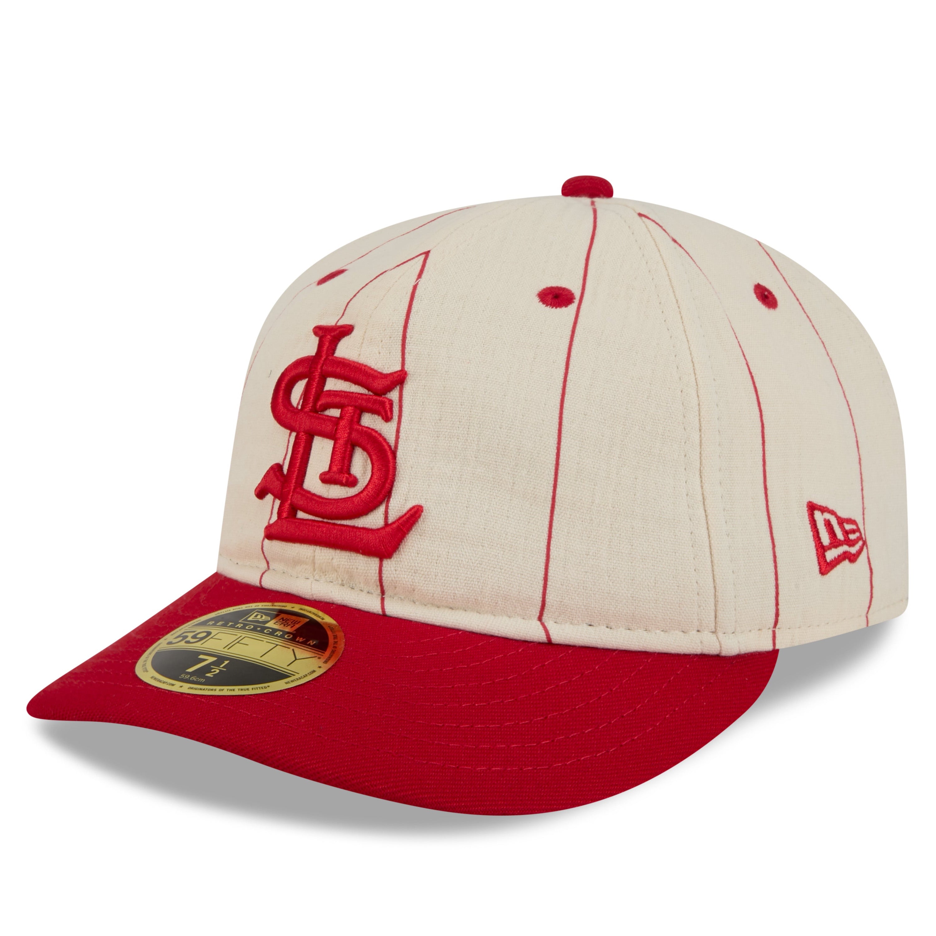 SAINT LOUIS CARDINALS MLB NATURAL RED TWO TONE KELLY GREEN UV / NEW ERA 59FIFTY LINEN