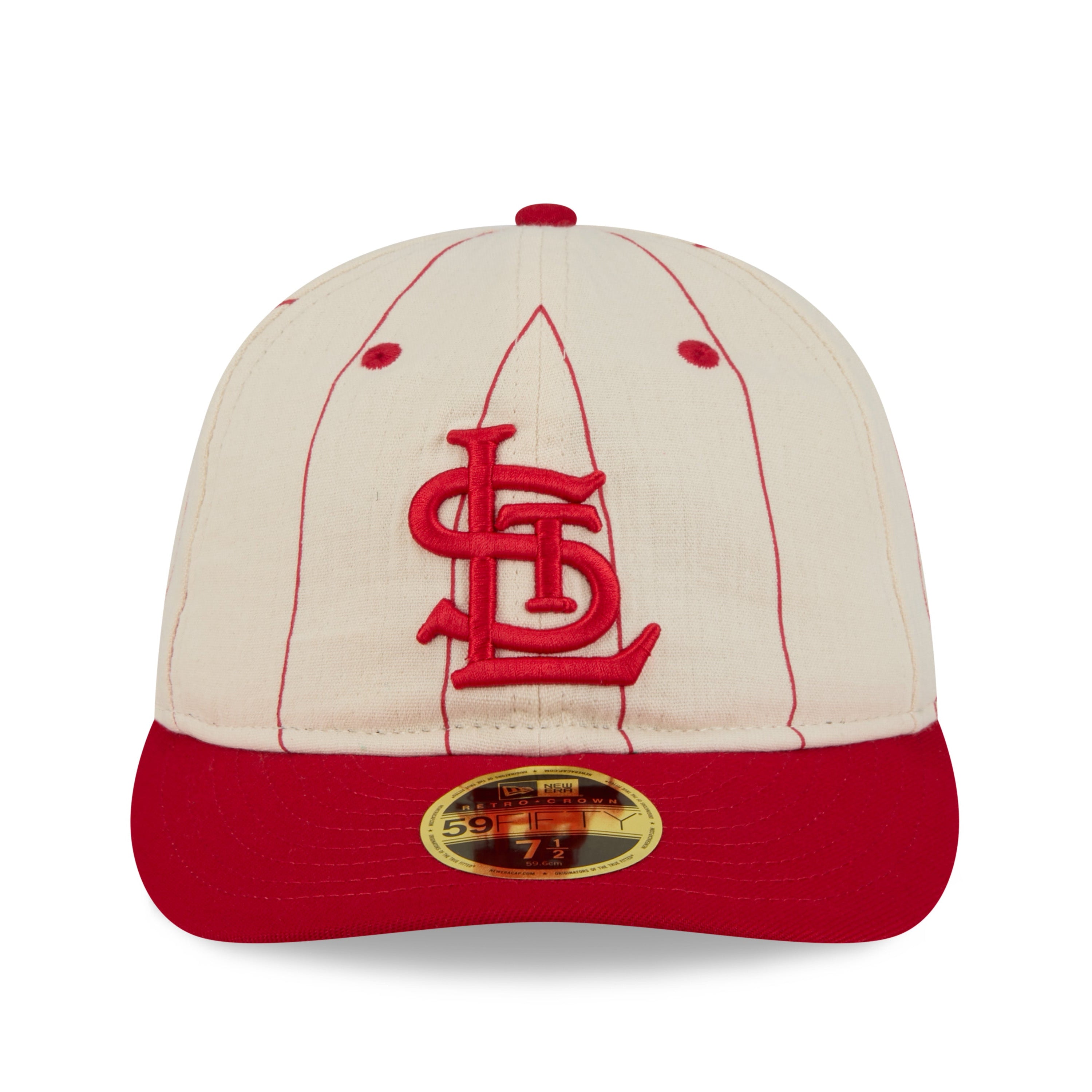 SAINT LOUIS CARDINALS MLB NATURAL RED TWO TONE KELLY GREEN UV / NEW ERA 59FIFTY LINEN