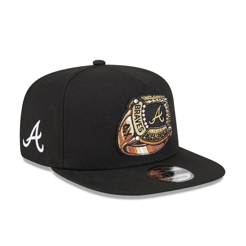 ATLANTA BRAVES MLB BLACK GREEN UV / NEW ERA 9FIFTY