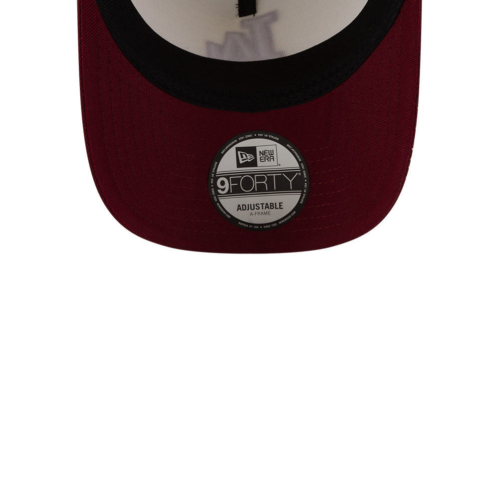 LOS ANGELES DODGERS MLB FLOURISHES WHITE WS / NEW ERA 9FORTY A-FRAME