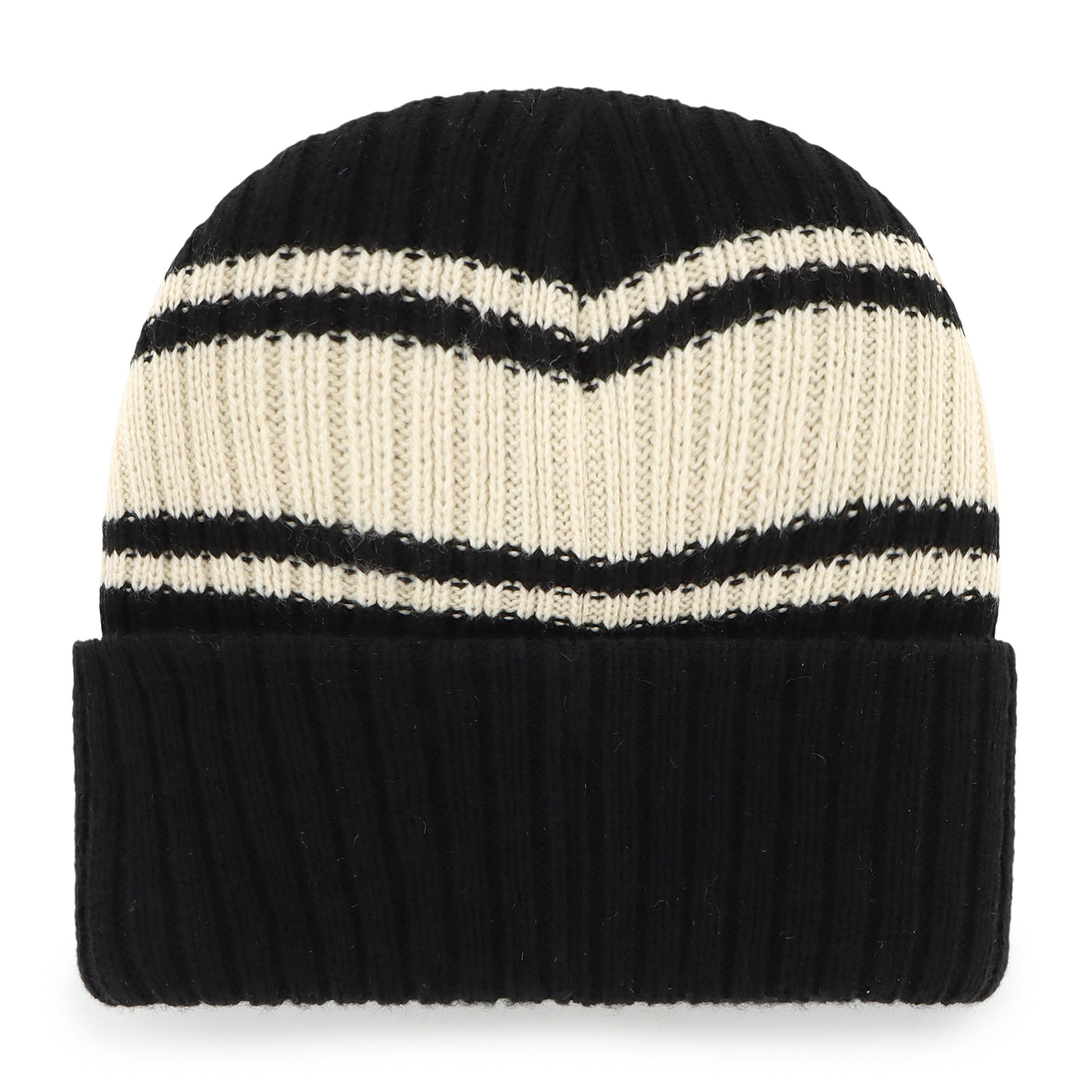 MLB NEW YORK YANKEES HARBOR STRIPE / 47 CUFF KNIT BLACK