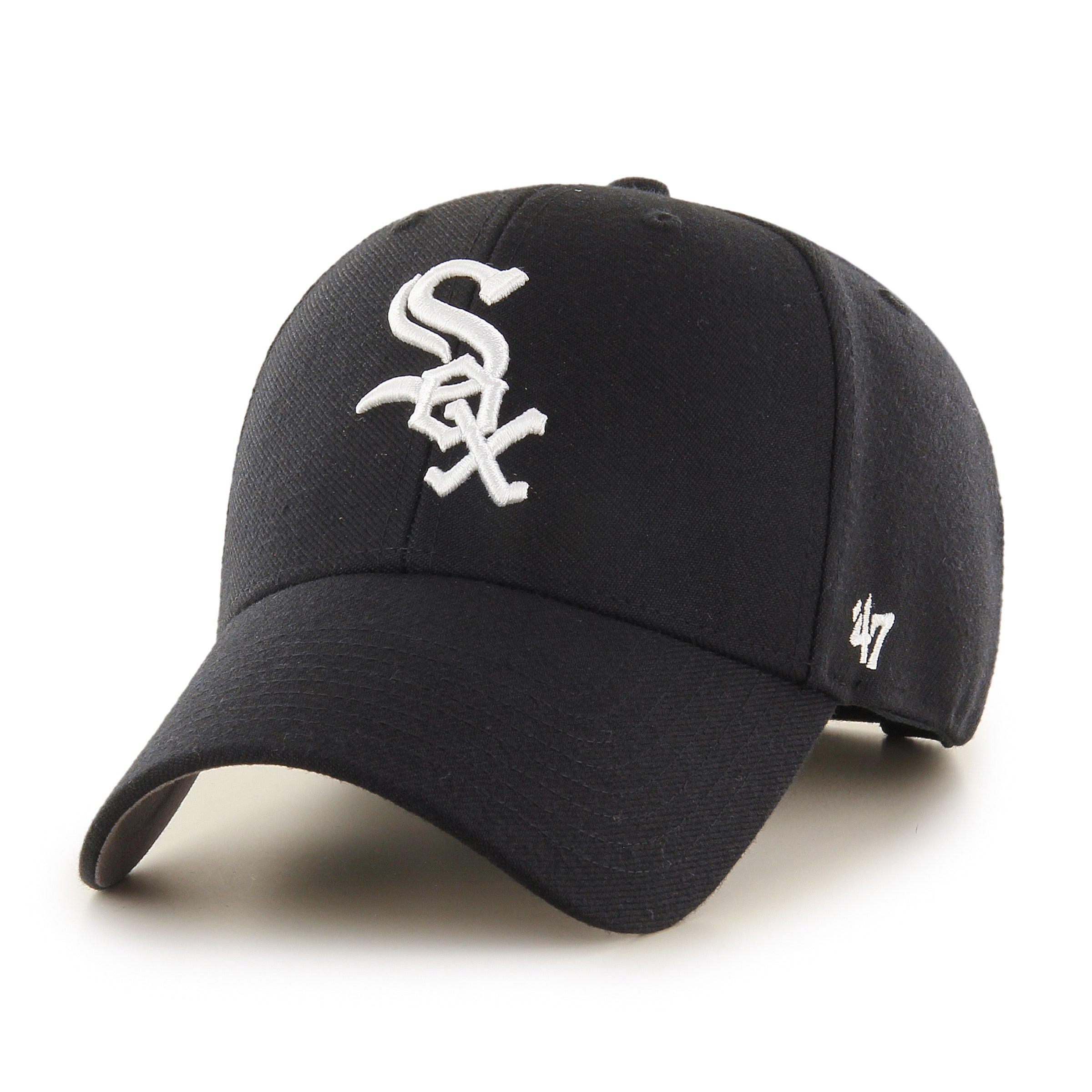CHICAGO WHITE SOX MLB BLACK GREY UV / '47 MVP CAP