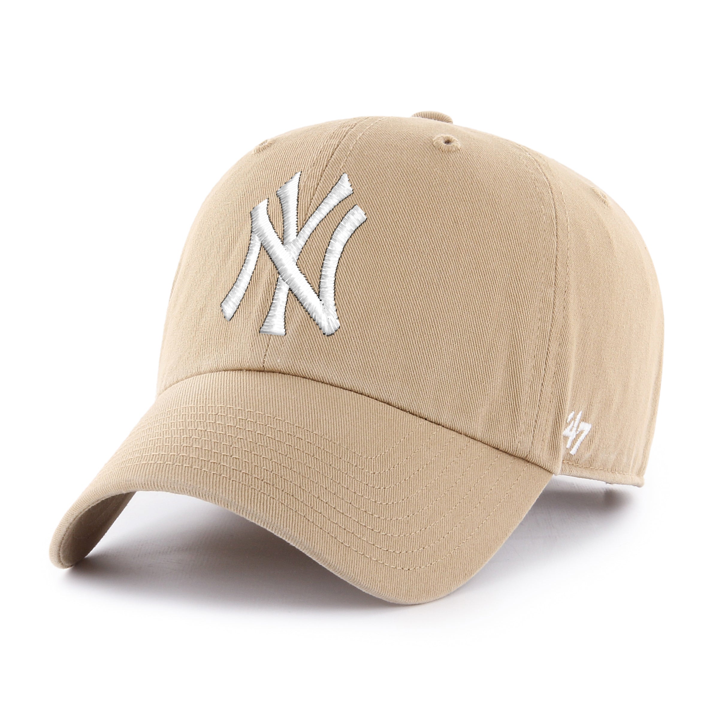 NEW YORK YANKEES MLB BEIGE / '47 CLEAN UP NO LOOP
