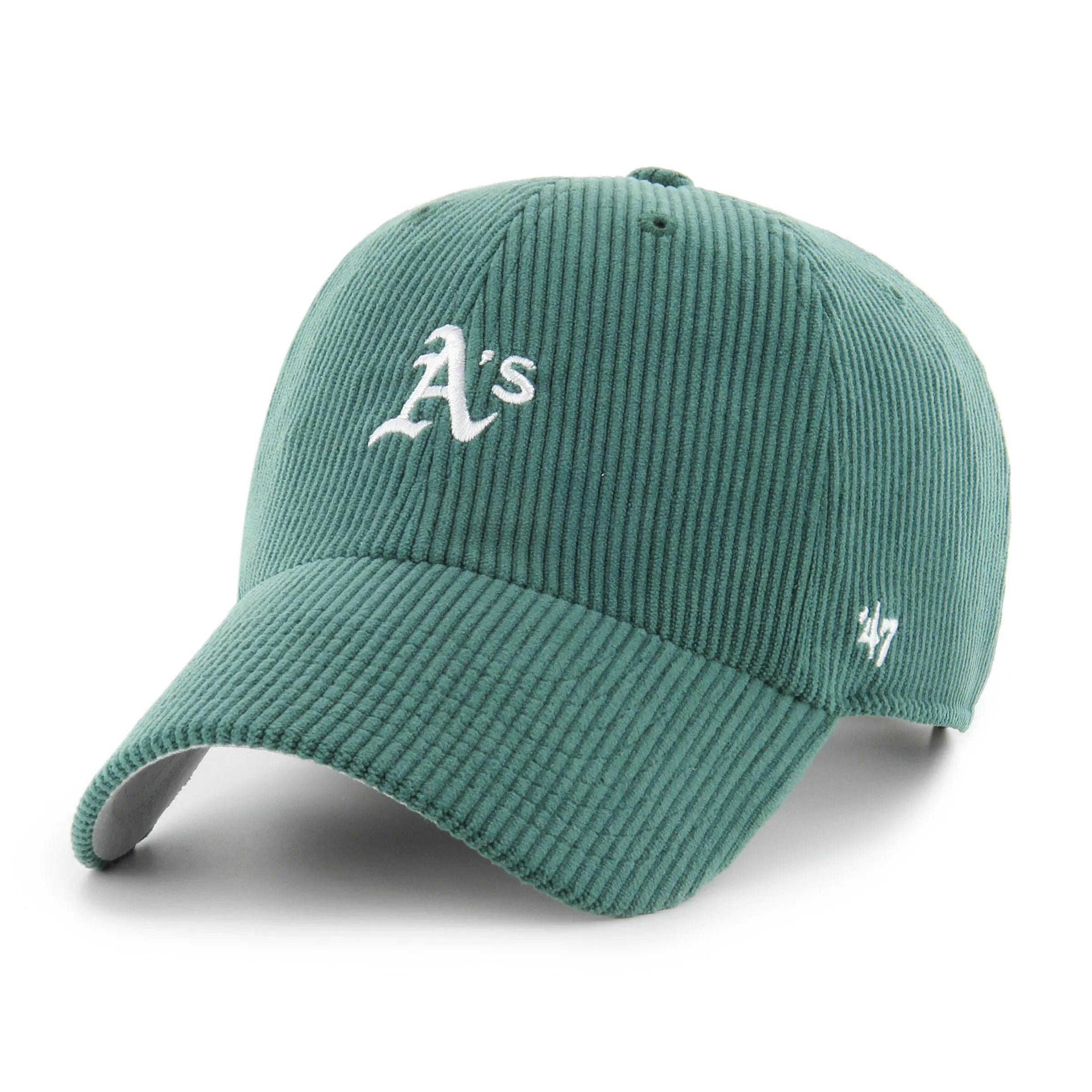 OAKLAND ATHLETICS MLB DARK GREEN CORD BASE RUNNER / '47 CLEAN UP