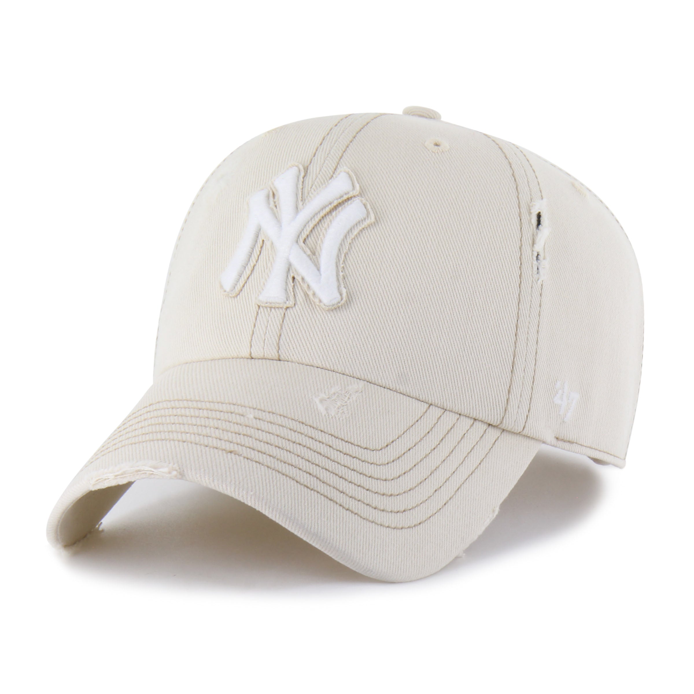 NEW YORK YANKEES MLB BEIGE / '47 WEATHERED CLEAN UP