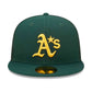 NEW ERA 59FIFTY MLB OAKLAND ATHLETICS ALL STAR GAME 2022 DARK GREEN / TROPIC GREEN UV FITTED TRUCKER CAP