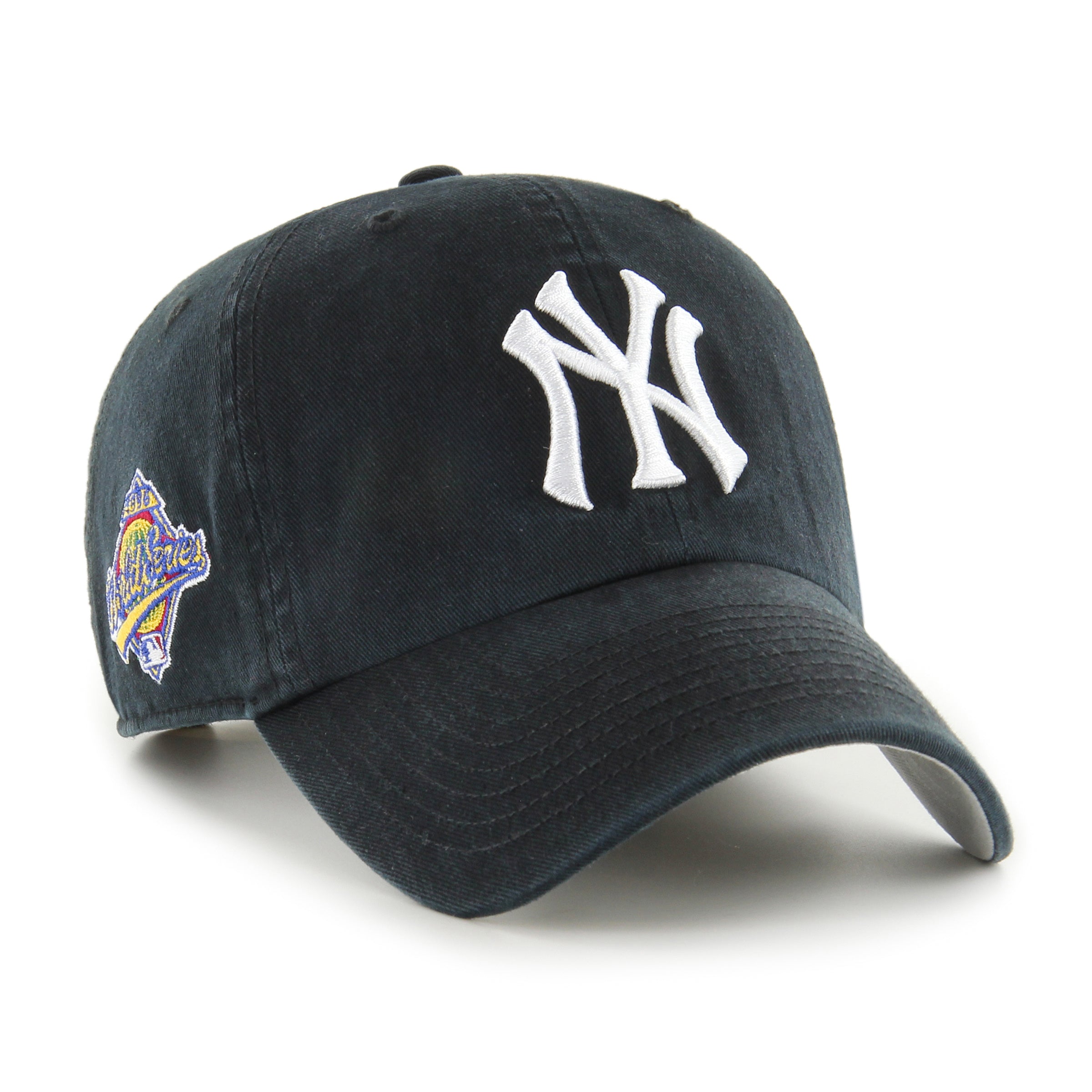 MLB NEW YORK YANKEES WORLD SERIES DOUBLE UNDER 47 CLEAN UP BLACK