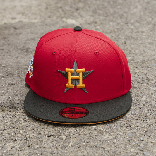 NEW ERA 59FIFTY MLB HOUSTON ASTROS ALL STAR GAME 1986 TWO TONE / PANAMA TAN UV FITTED CAP