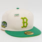 NEW ERA 59FIFTY MLB BOSTON RED SOX WORLD SERIES 2004 TWO TONE / CYBER GREEN UV FITTED CAP