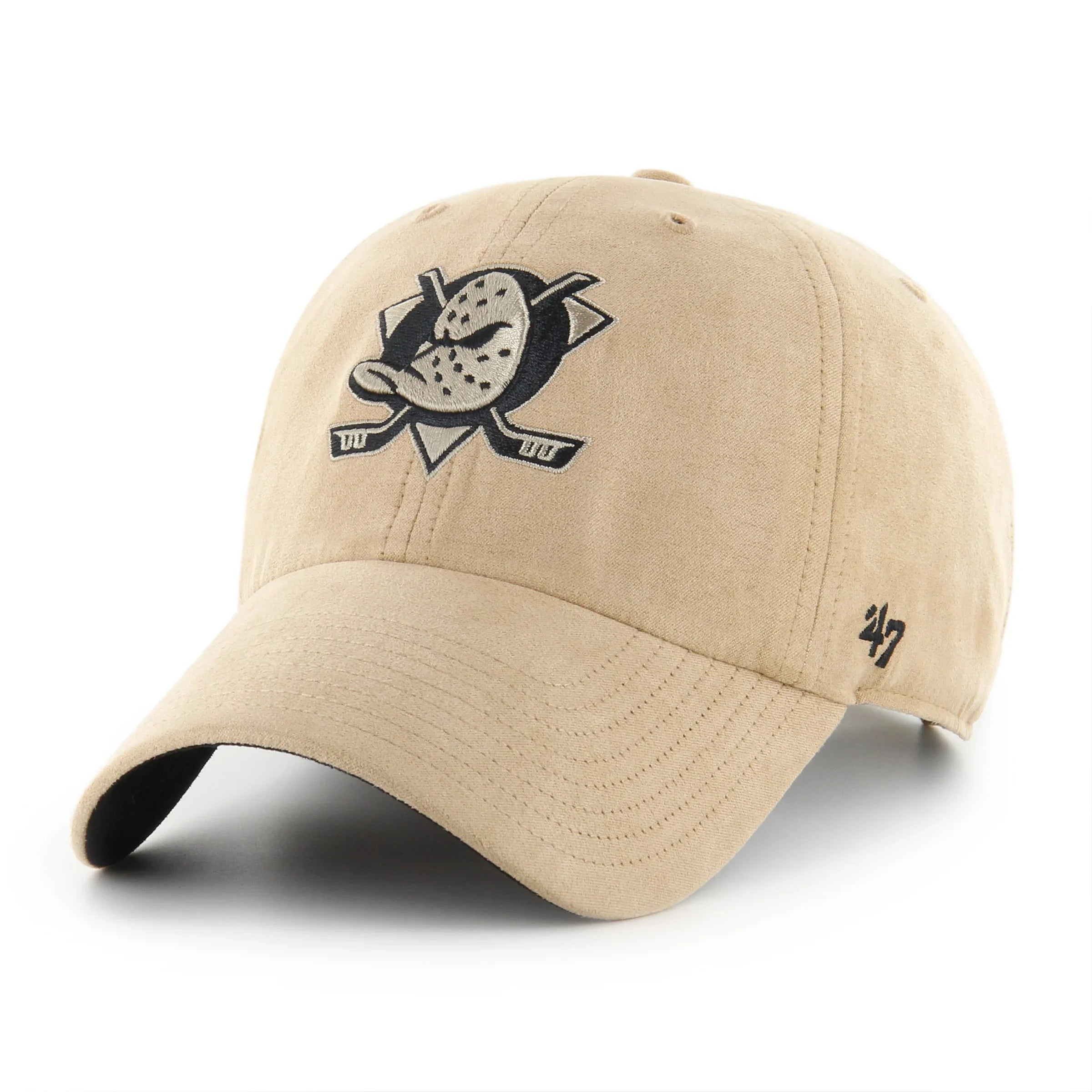ANAHEIM DUCKS NHL KHAKI SUEDE / '47 BALLPARK CLEAN UP