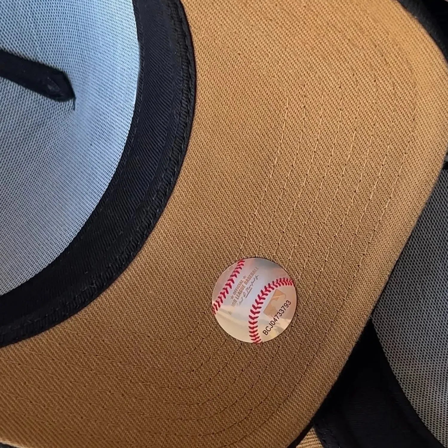 NEW ERA 9FORTY A-FRAME LOS ANGELES DODGERS FIRST LOS ANGELES WORLD SERIES TWO TONE / KHAKI UV SNAPBACK - FAM