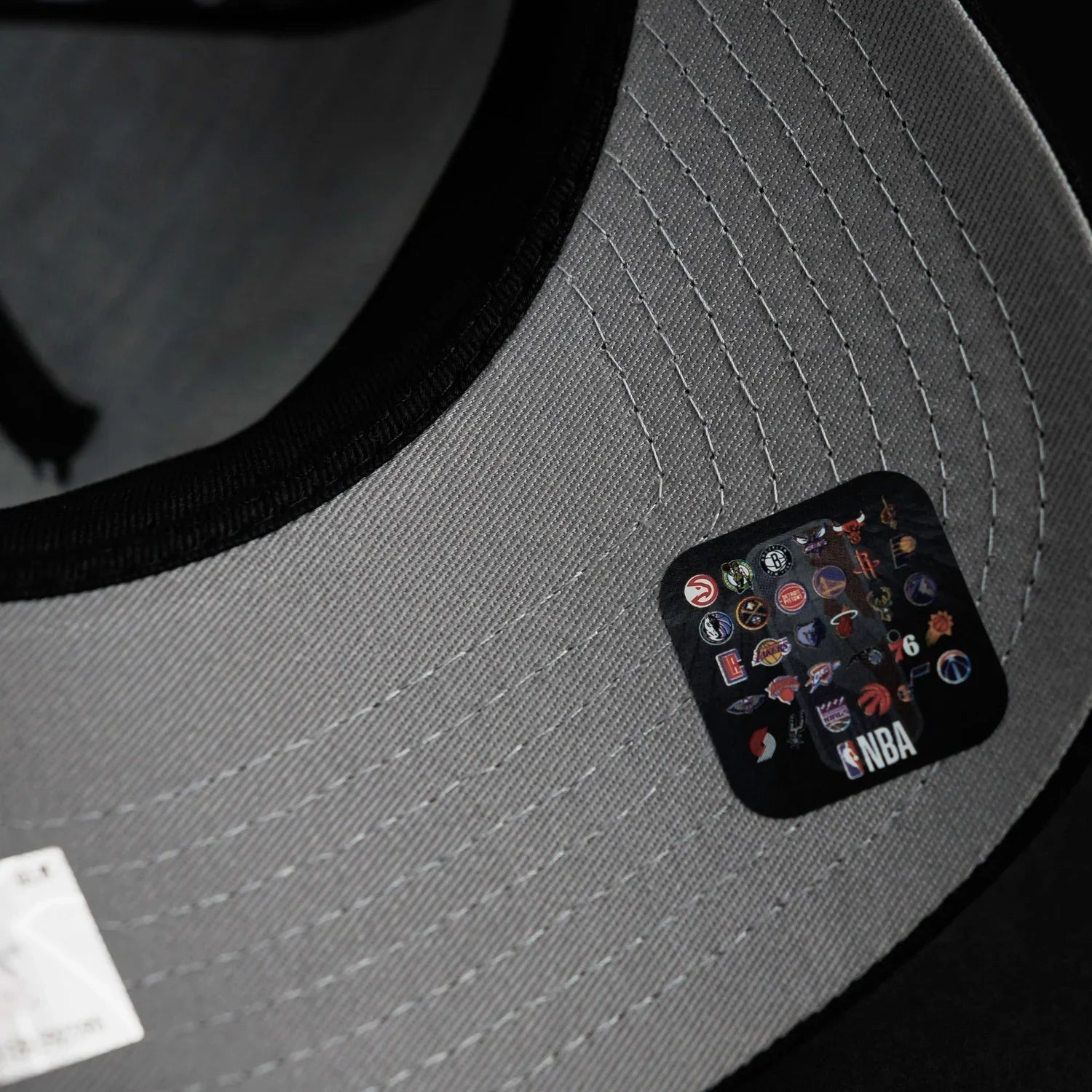 NEW ERA 9FORTY A-FRAME NBA x MLB LOS ANGELES LAKERS & DOODGERS BLACK / GRAY UV SNAPBACK