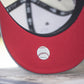 NEW ERA 59FIFTY MLB ANAHEIM ANGELS 40TH ANNIVERSARY TWO TONE / SCARLET UV FITTED CAP