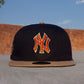 NEW ERA 59FIFTY MLB NEW YORK YANKEES 100TH ANNIVERSARY TWO TONE / DARK GREEN UV FITTED CAP