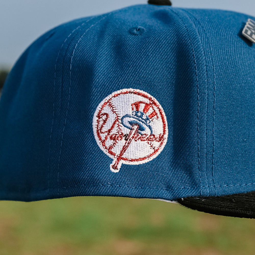 NEW ERA 59FIFTY MLB NEW YORK YANKEES ALTERNATE LOGO TWO TONE / GREY UV FITTED CAP