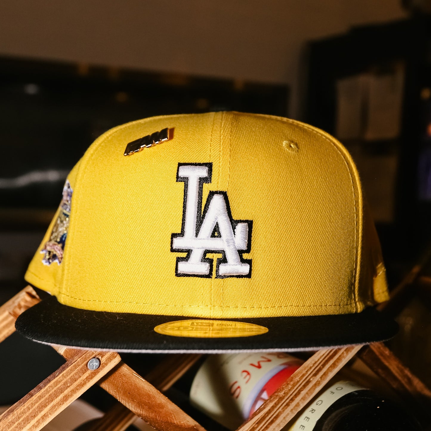 NEW ERA 59FIFTY MLB LOS ANGELES DODGERS 40TH ANNIVERSARY TWO TONE / GREY UV FITTED CAP