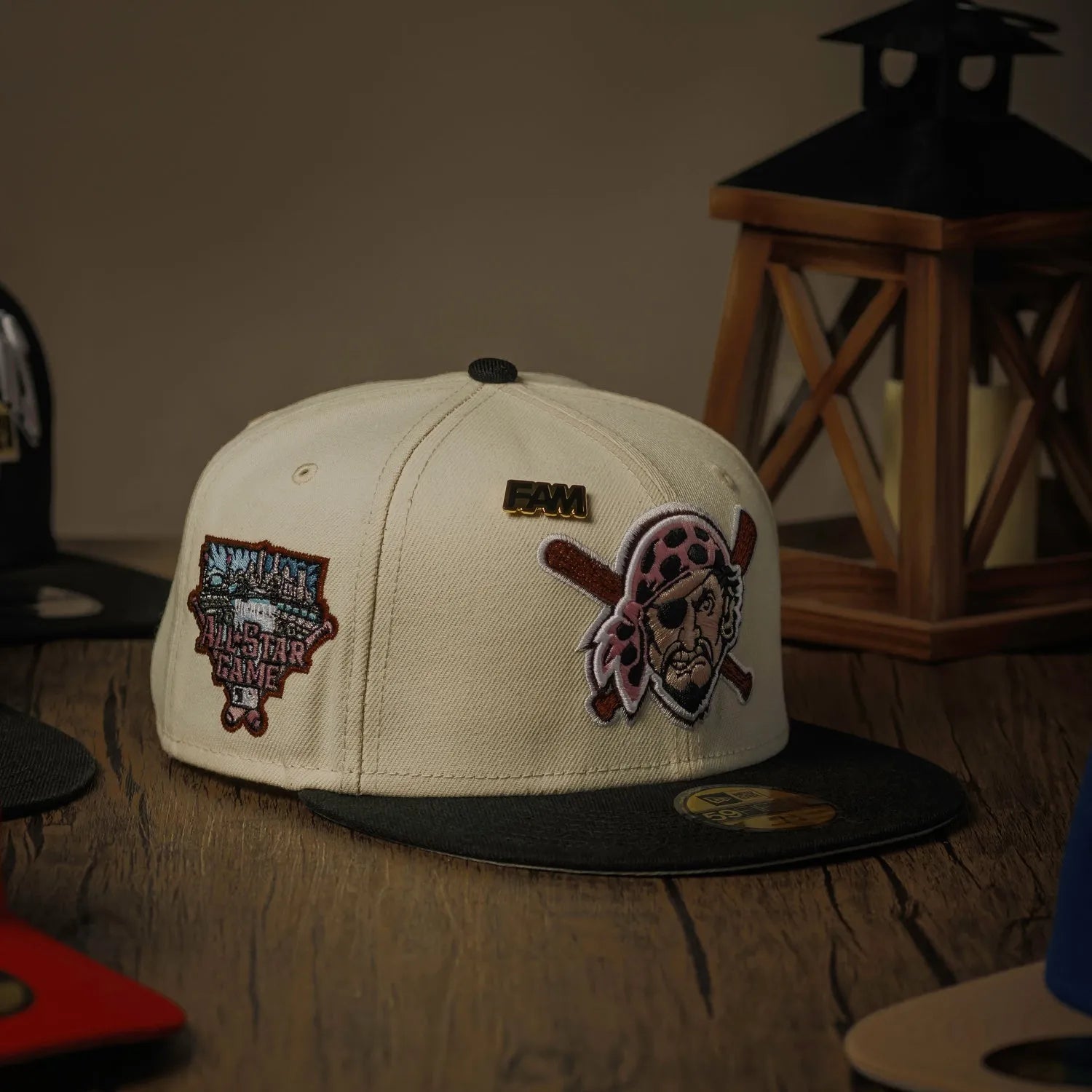 NEW ERA 59FIFTY MLB PITTSBURGH PIRATES ALL STAR GAME 2006 TWO TONE / GREY UV FITTED CAP