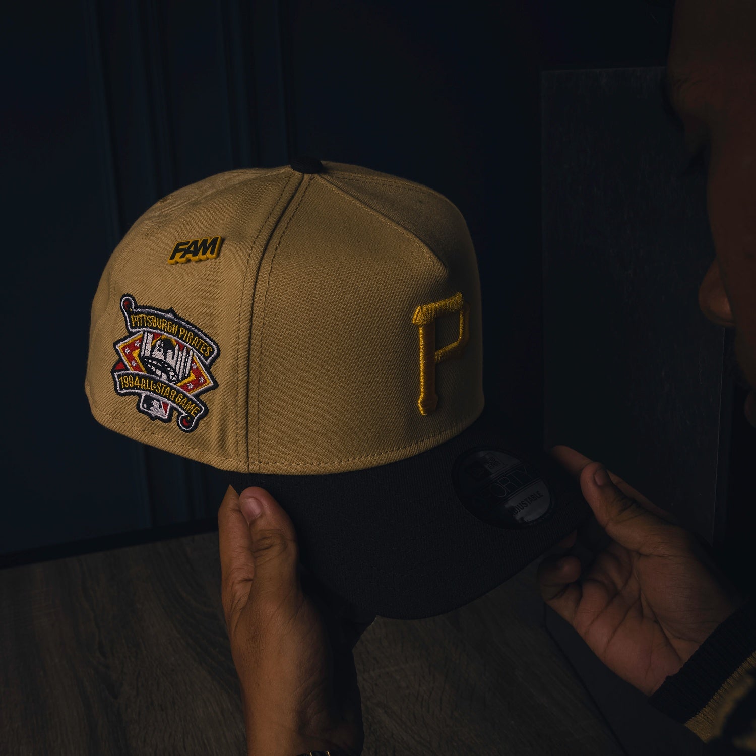 NEW ERA 9FORTY A-FRAME MLB PITTSBURGH PIRATES ALL STAR GAME 1994 TWO TONE / KELLY GREEN UV SNAPBACK CAP