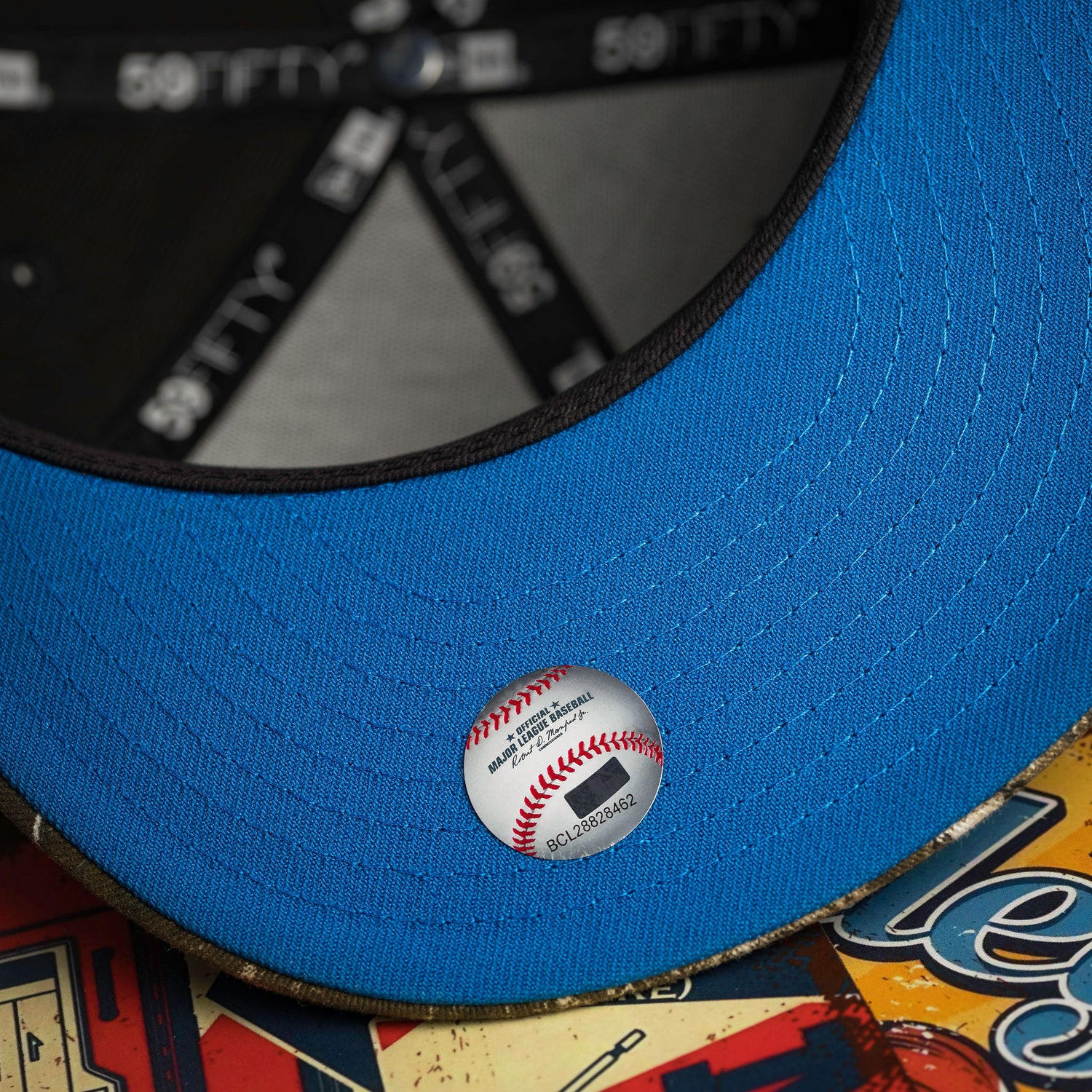 TEXAS RANGERS MLB BLACK TREE EDGE TWO TONE CARDINAL UV / NEW ERA 59FIFTY CAP