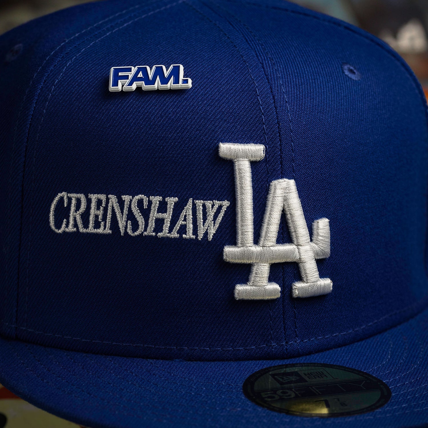 LOS ANGLES DODGERS MLB ROYAL BLUE GREY UV / NEW ERA 59FIFTY CAP