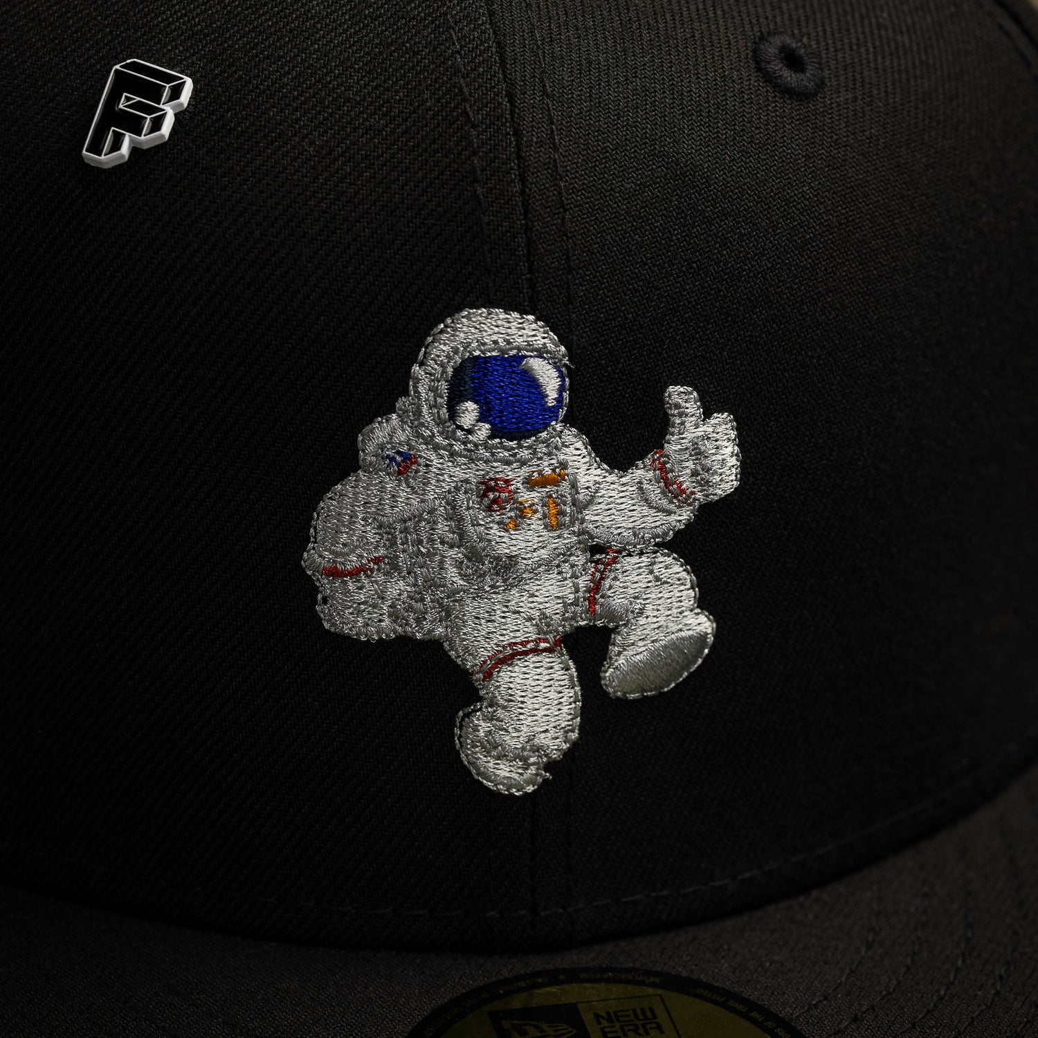 HOUSTON ASTROS MLB BLACK GREY UV / NEW ERA 59FIFTY CAP