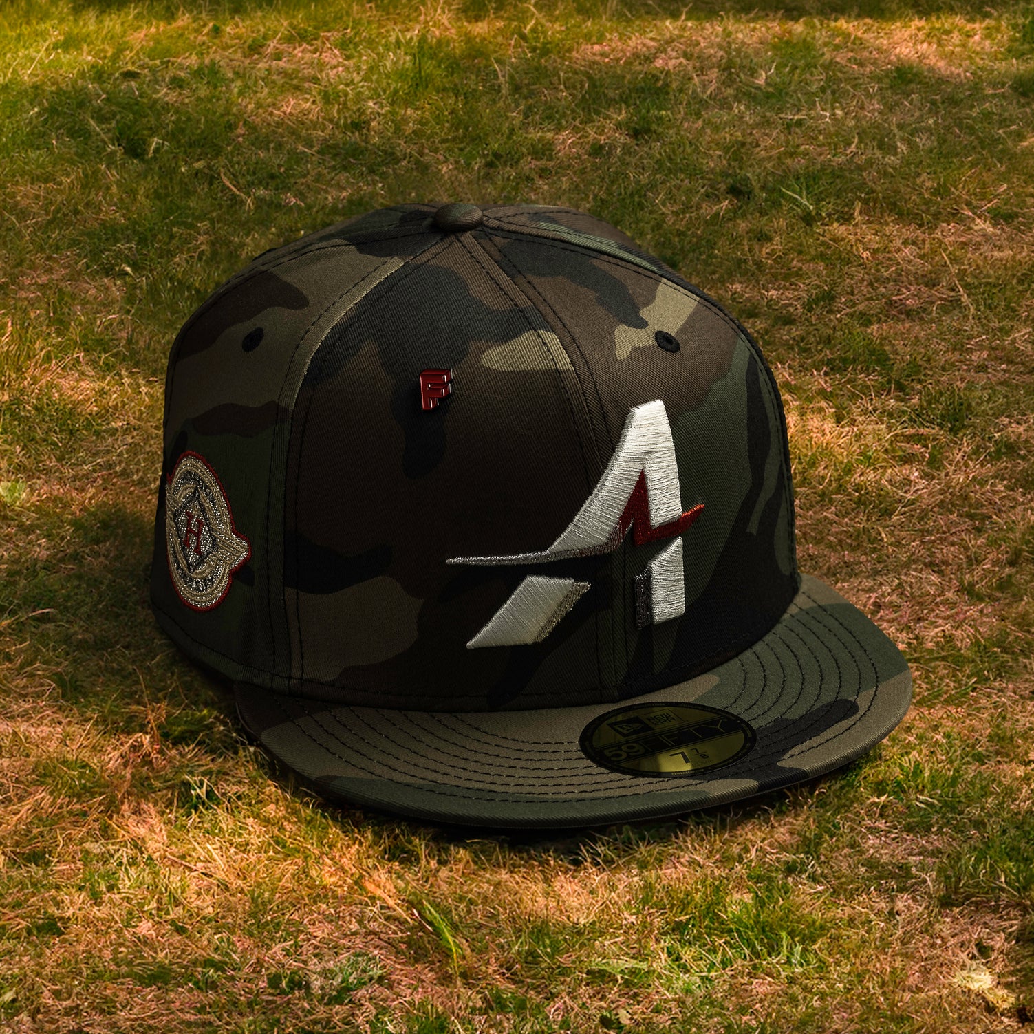 HOUSTON ASTROS MLB CAMO GREY UV / NEW ERA 59FIFTY CAP