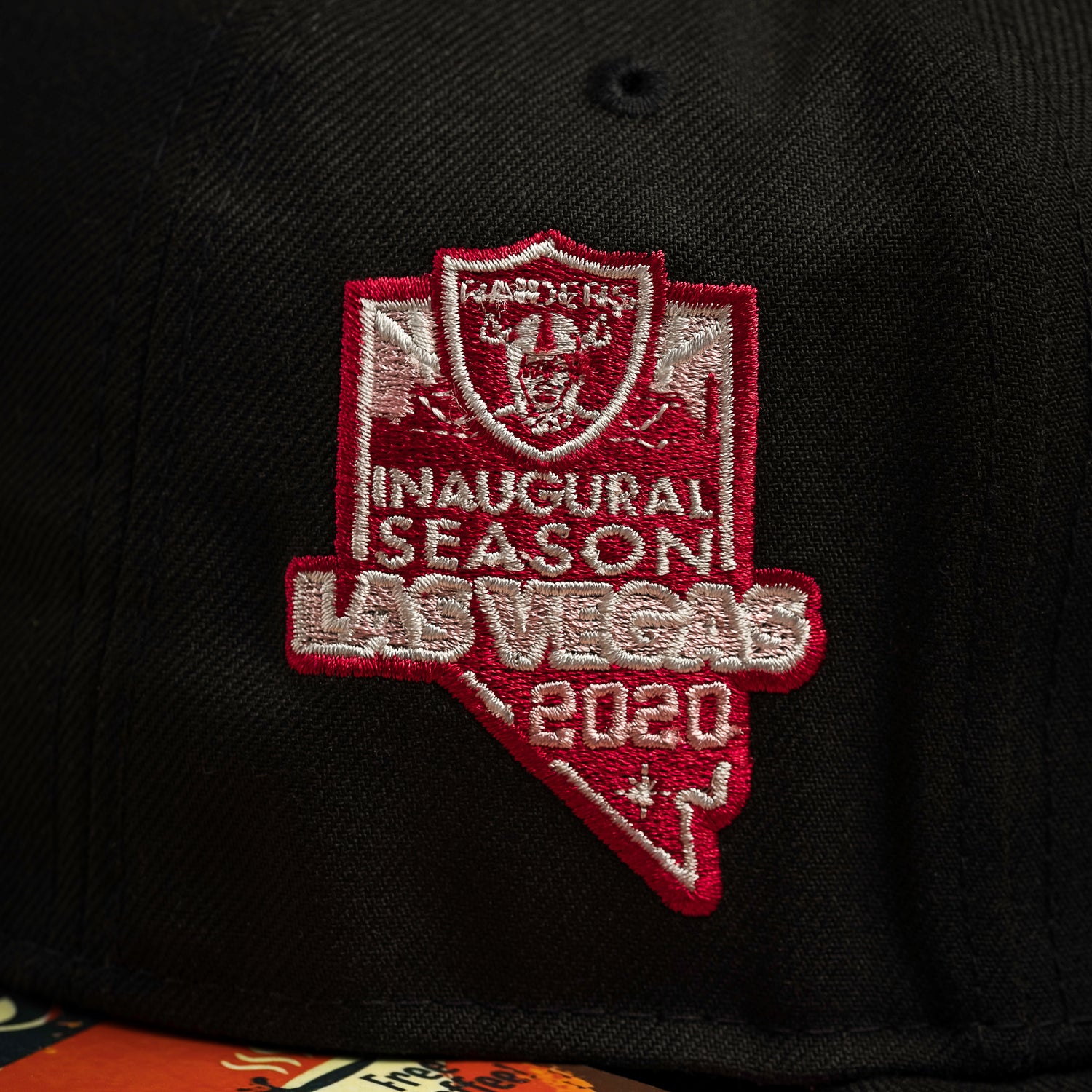 LAS VEGAS RAIDERS NFL BLACK PINK UV / NEW ERA 59FIFTY CAP
