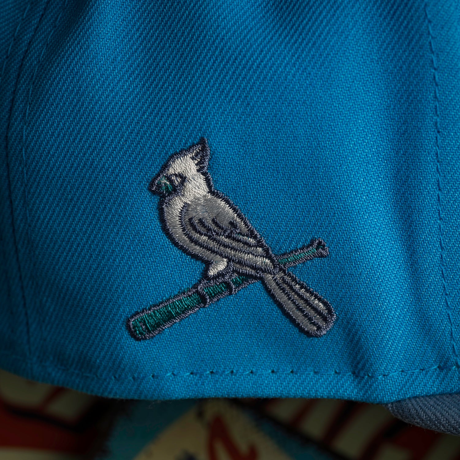 SAINT LOUIS CARDINALS MLB BLUE FANATIC FADED BLUE TWO TONE BLUE UV / NEW ERA 59FIFTY CAP